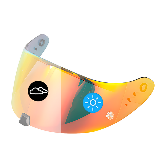 Red Photochromic Visor for Scorpion EXO-R420