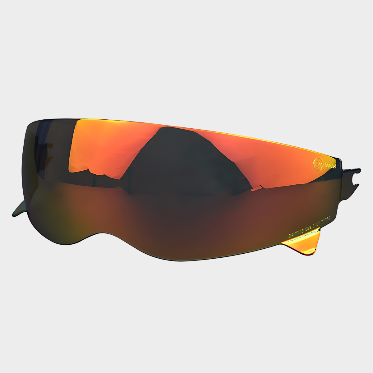 Aftermarket visors for Scorpion EXO Combat helmets, featuring a mirror-like finish with anti-UV and anti-fog treatments.