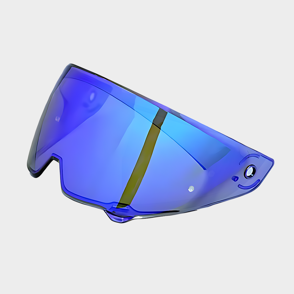 A blue tinted visor for Ruroc Atlas 3.0 4.0 helmets.