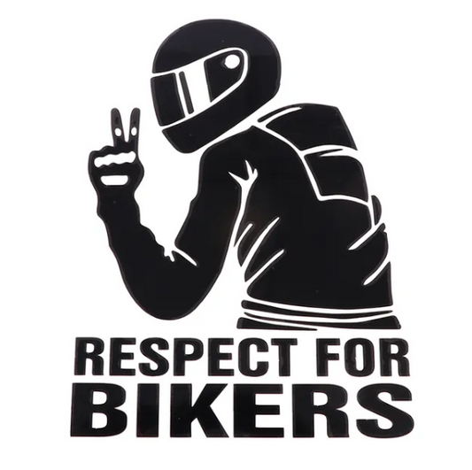 Respect for Bikers Decal