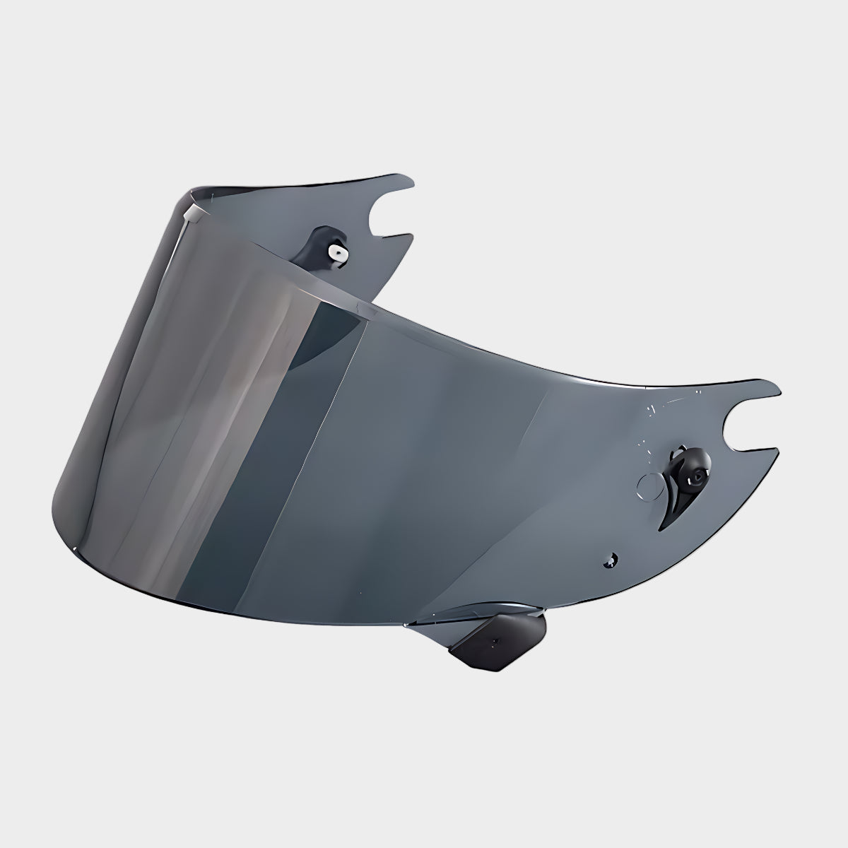 Aftermarket tinted motorcycle helmet visor for a Shark Race R Pro / Aeron GP helmet.