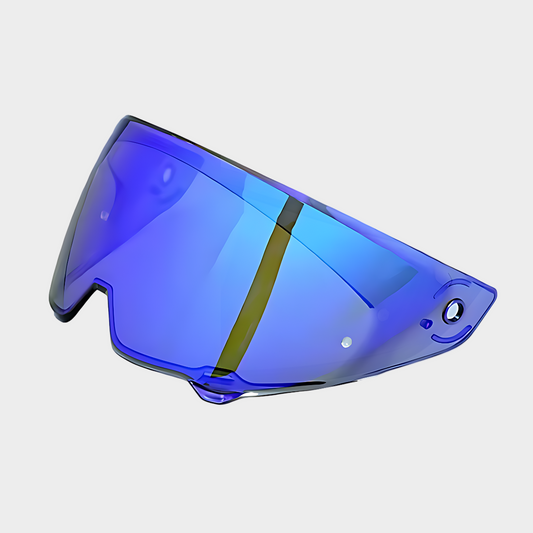 Aftermarket blue tinted visor for Ruroc Atlas 3.0 4.0 helmets.