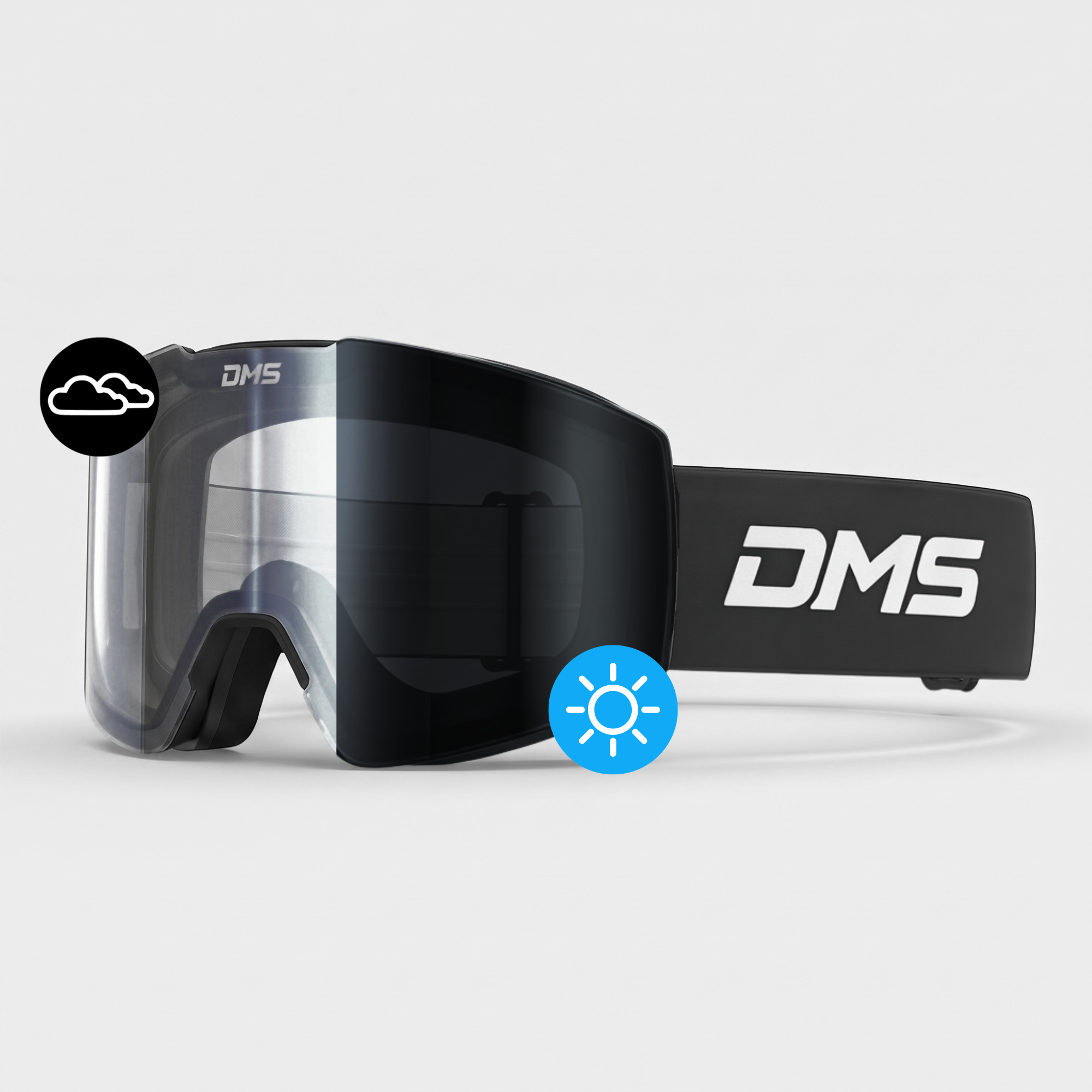 Photochromic Ski Goggles (Transition Lens)