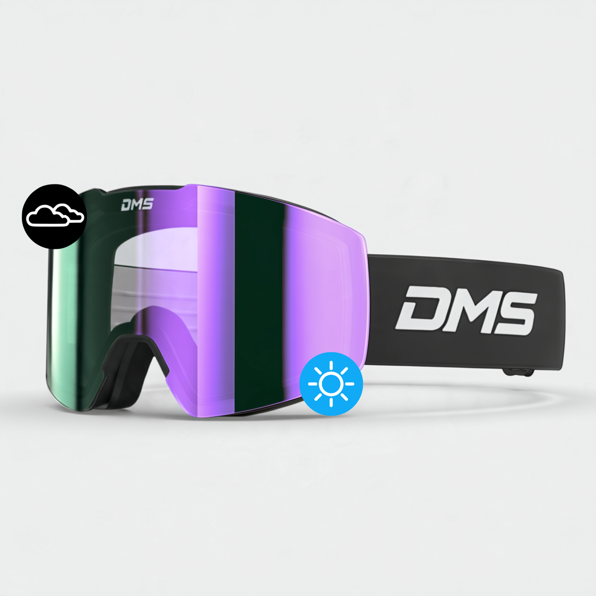 Photochromic Ski Goggles (Transition Lens)
