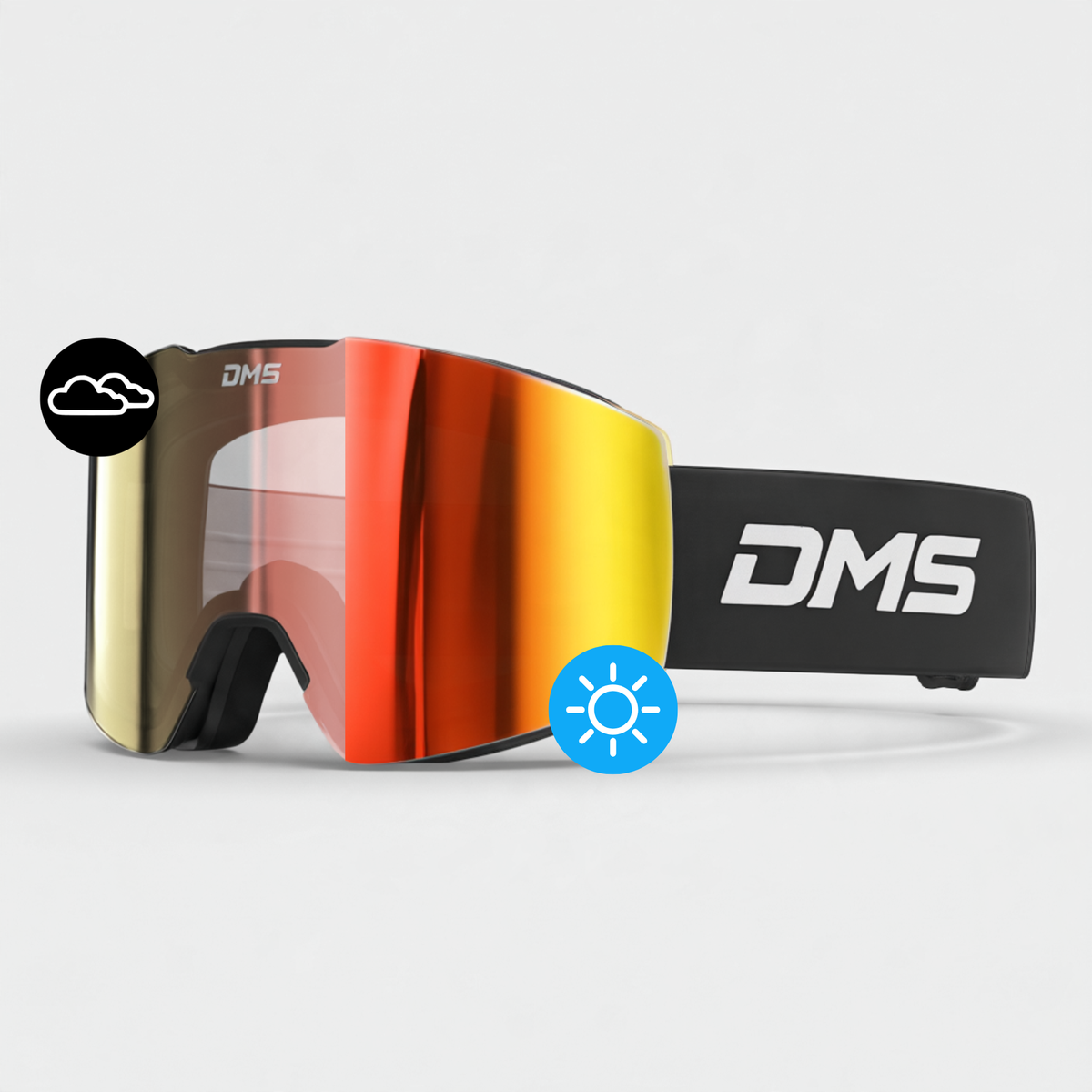 Photochromic Ski Goggles (Transition Lens)