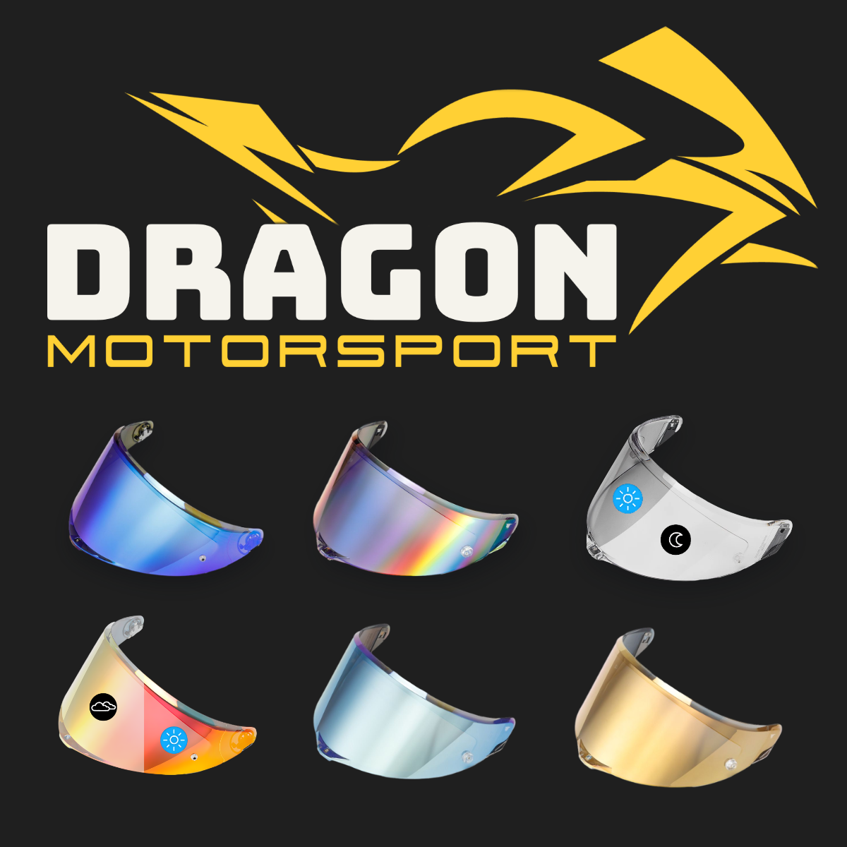 The picture dragonmotorsport.ca shows when its homepage is shared