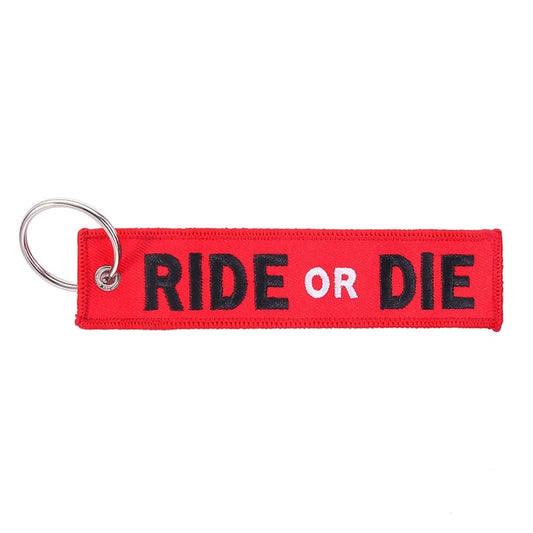 Ride or Die Keychain