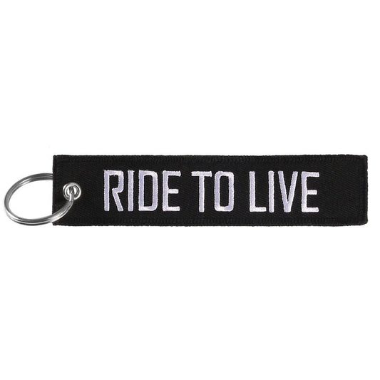Ride to Live Keychain